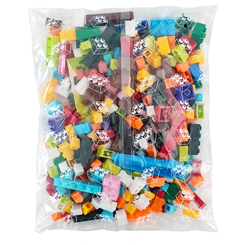 Pack of 120 - 250 Pieces of blocks of different colors