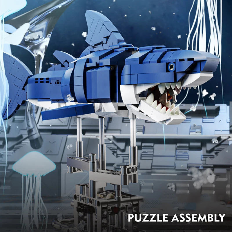 Mechanical Shark Skeleton