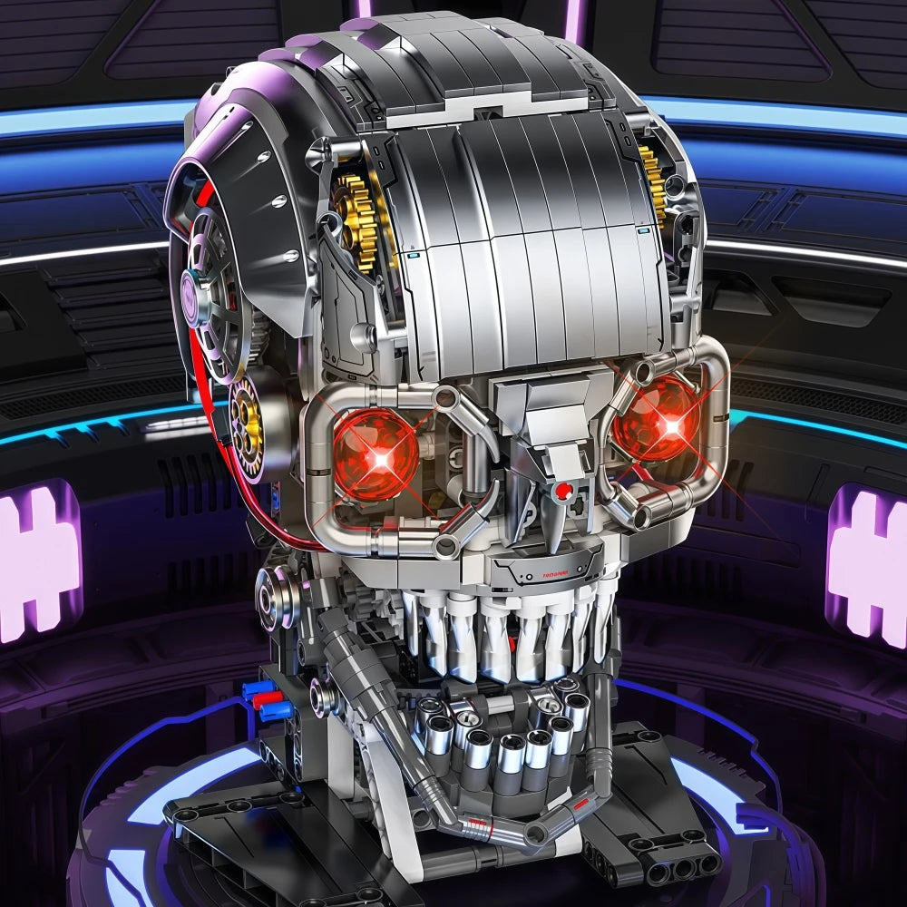 Modelo de Cráneo estilo Terminator