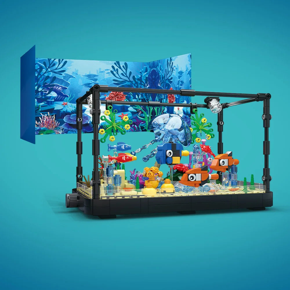 Marine Aquarium with lights