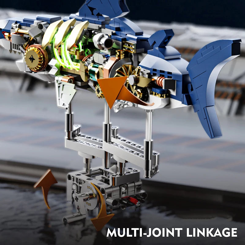 Mechanical Shark Skeleton