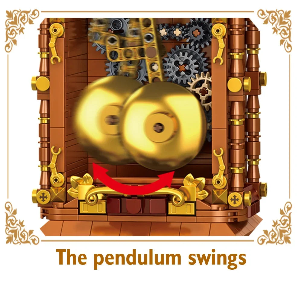 Retro Pendulum Clock