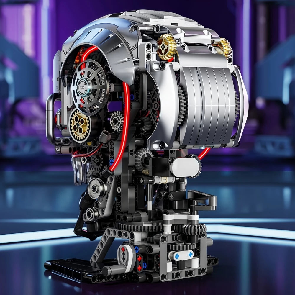 Modelo de Cráneo estilo Terminator