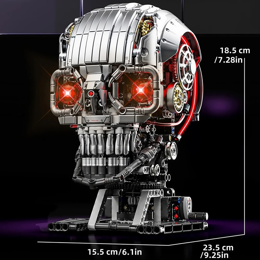 Modelo de Cráneo estilo Terminator