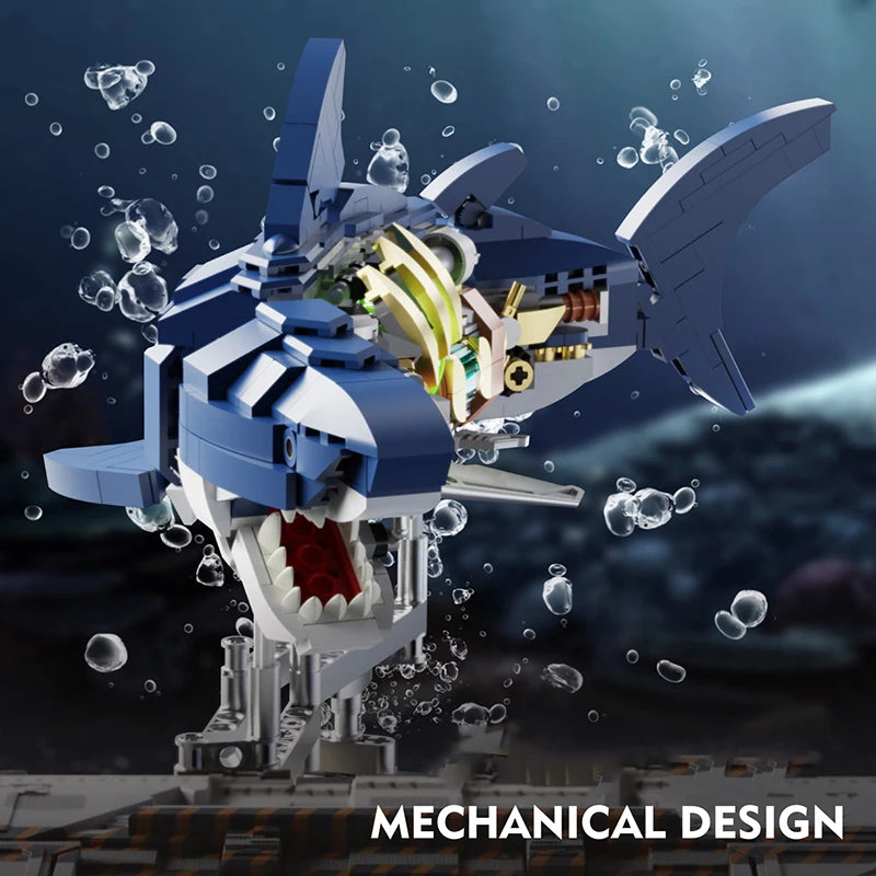 Mechanical Shark Skeleton