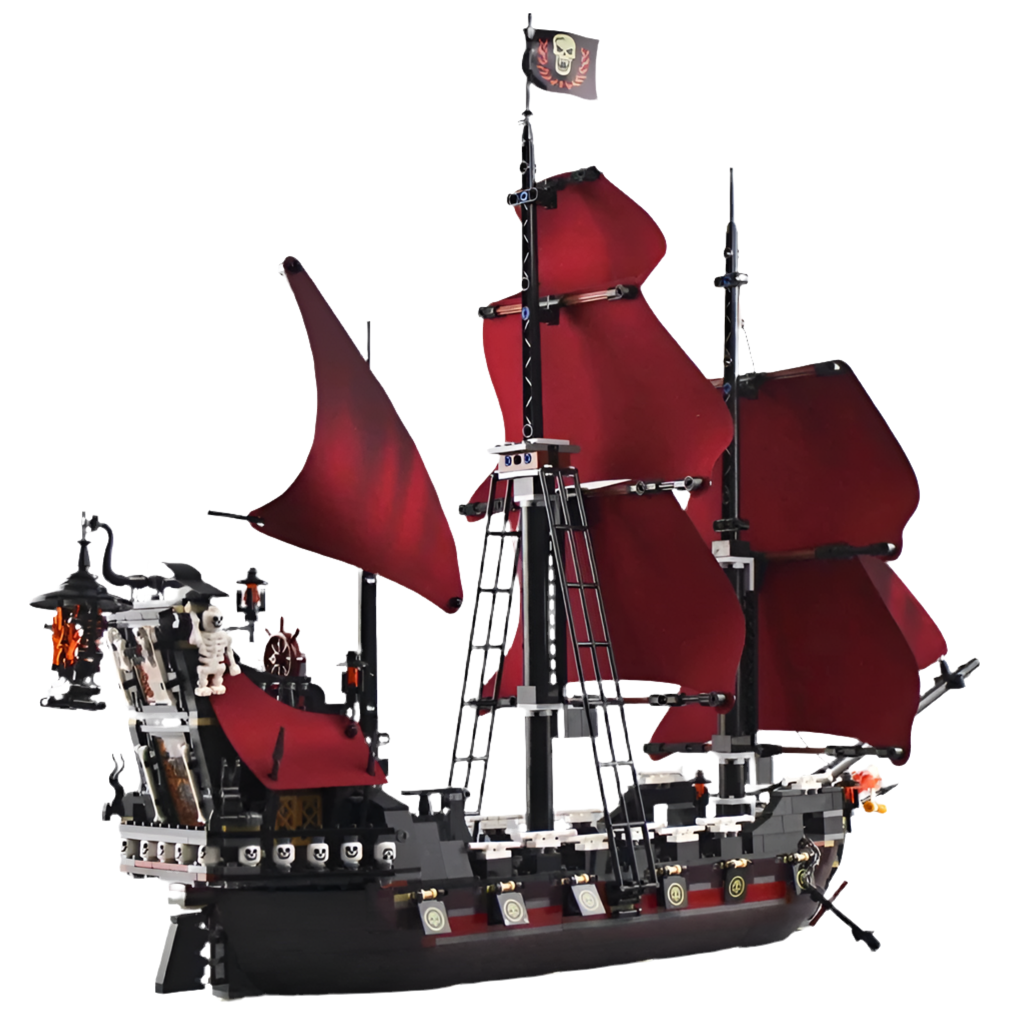 Barco Pirata Venganza de la Reina Ana - Piratas del Caribe