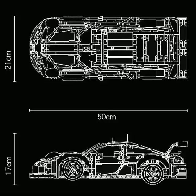 Porsche 911 RSR  escala 1:10