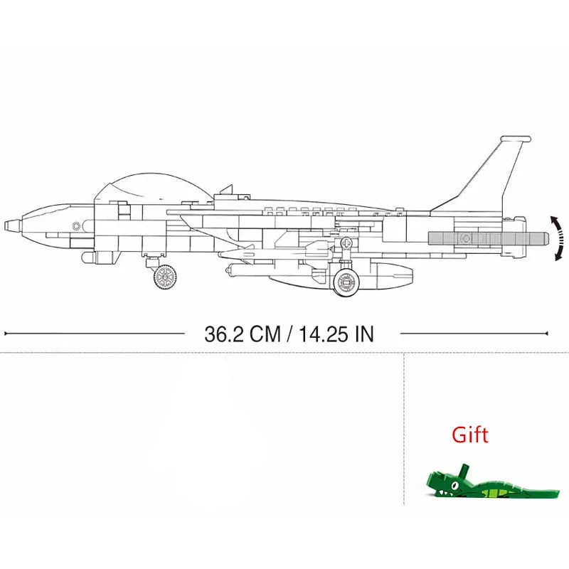 Caza Fuerza Aérea F-14