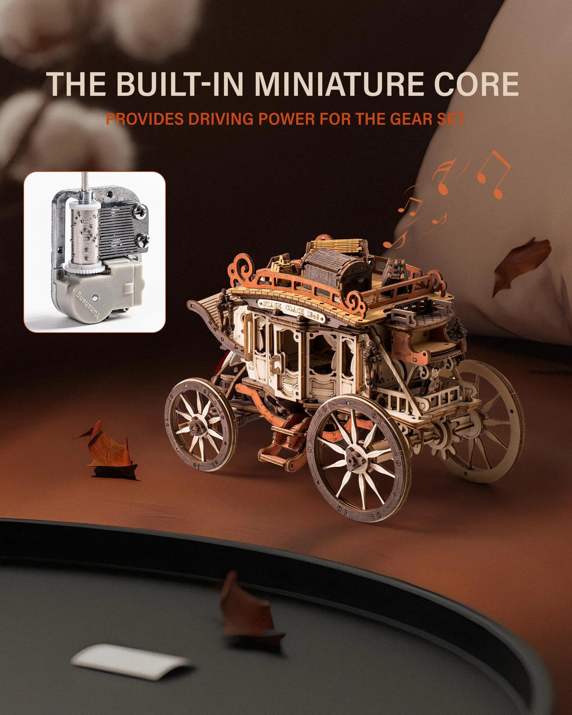 3D Mechanical Musical Carriage
