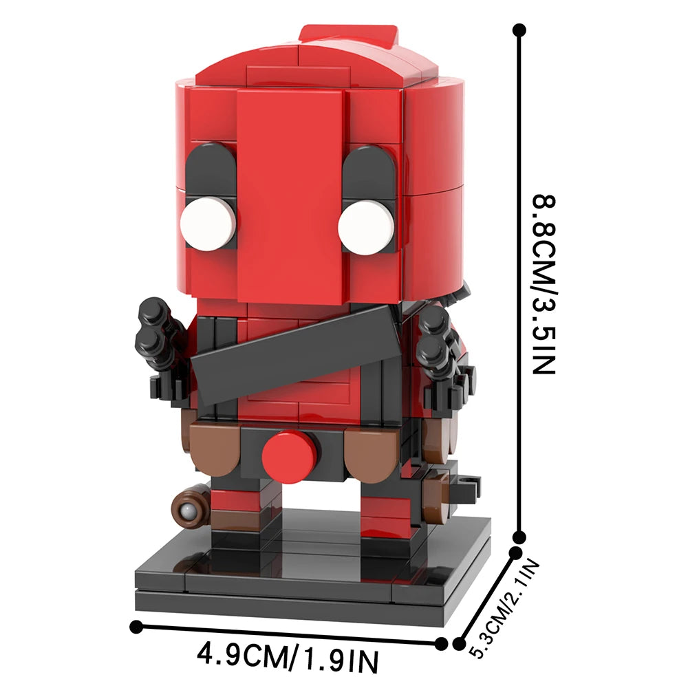 Figura Deadpool BrickHeadz