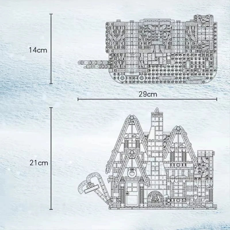 Casa de Jengibre Navideña