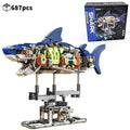 Mechanical Shark Skeleton