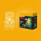 Garfield sitting on sofa
