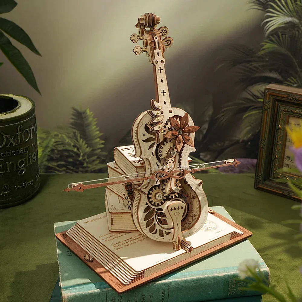 3D Mechanical Vintage Violin