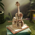 Violín Vintage Mecánico 3D
