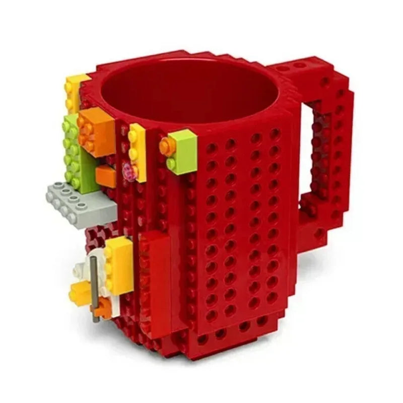 Customizable Block Style Coffee Mug