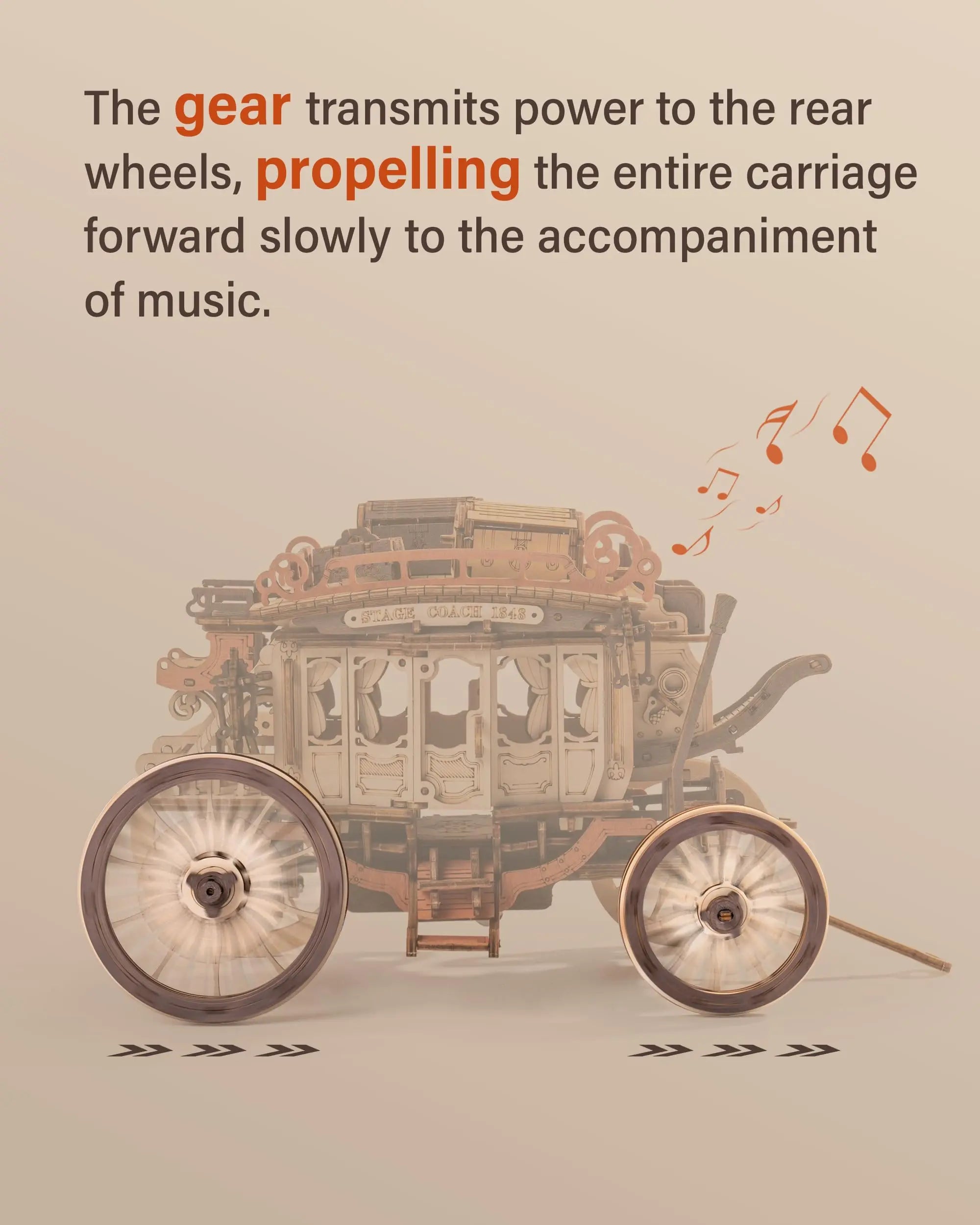 3D Mechanical Musical Carriage