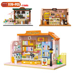 Pastry shop, Comics store and Cafe