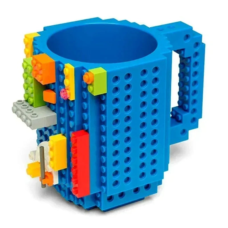 Customizable Block Style Coffee Mug