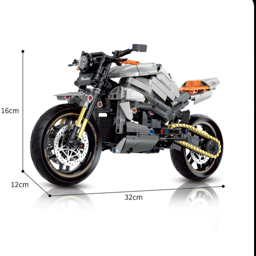 1:8 scale Norton V4CR motorcycle
