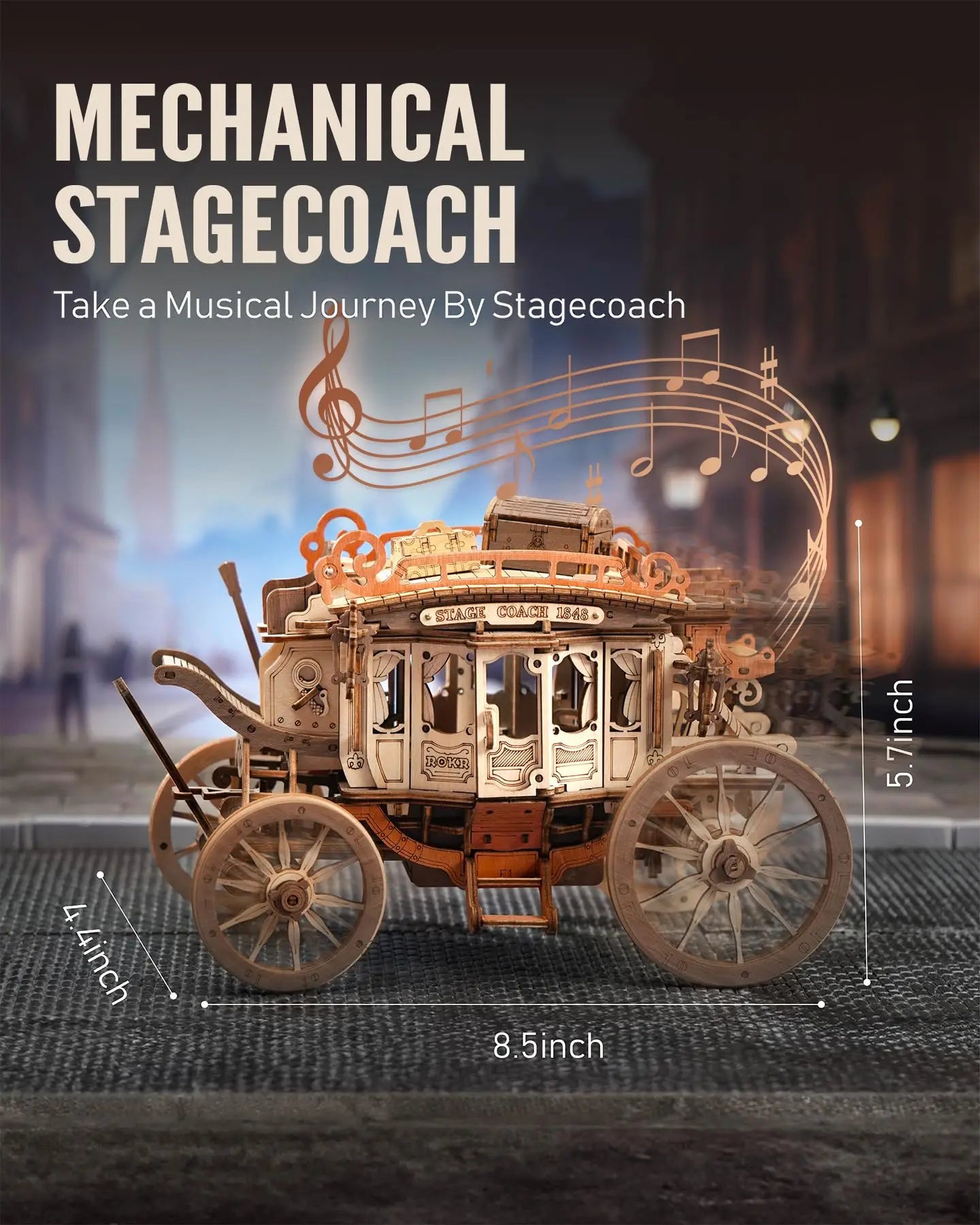 3D Mechanical Musical Carriage