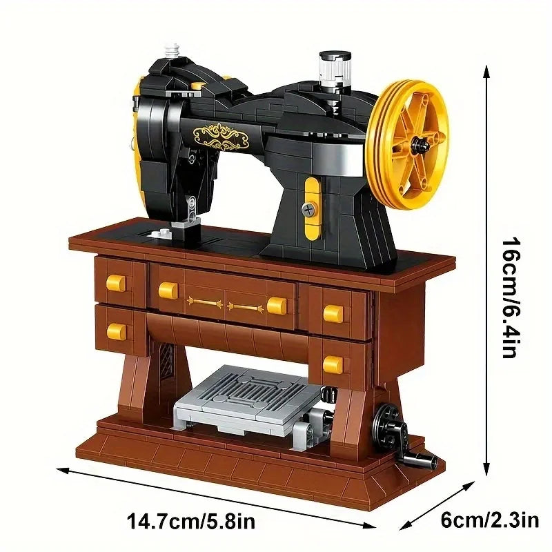 Vintage retro sewing machine