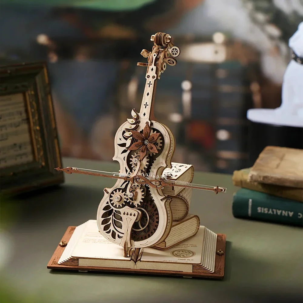 3D Mechanical Vintage Violin