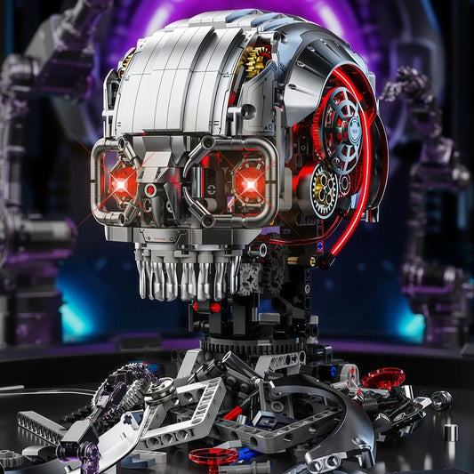 Modelo de Cráneo estilo Terminator