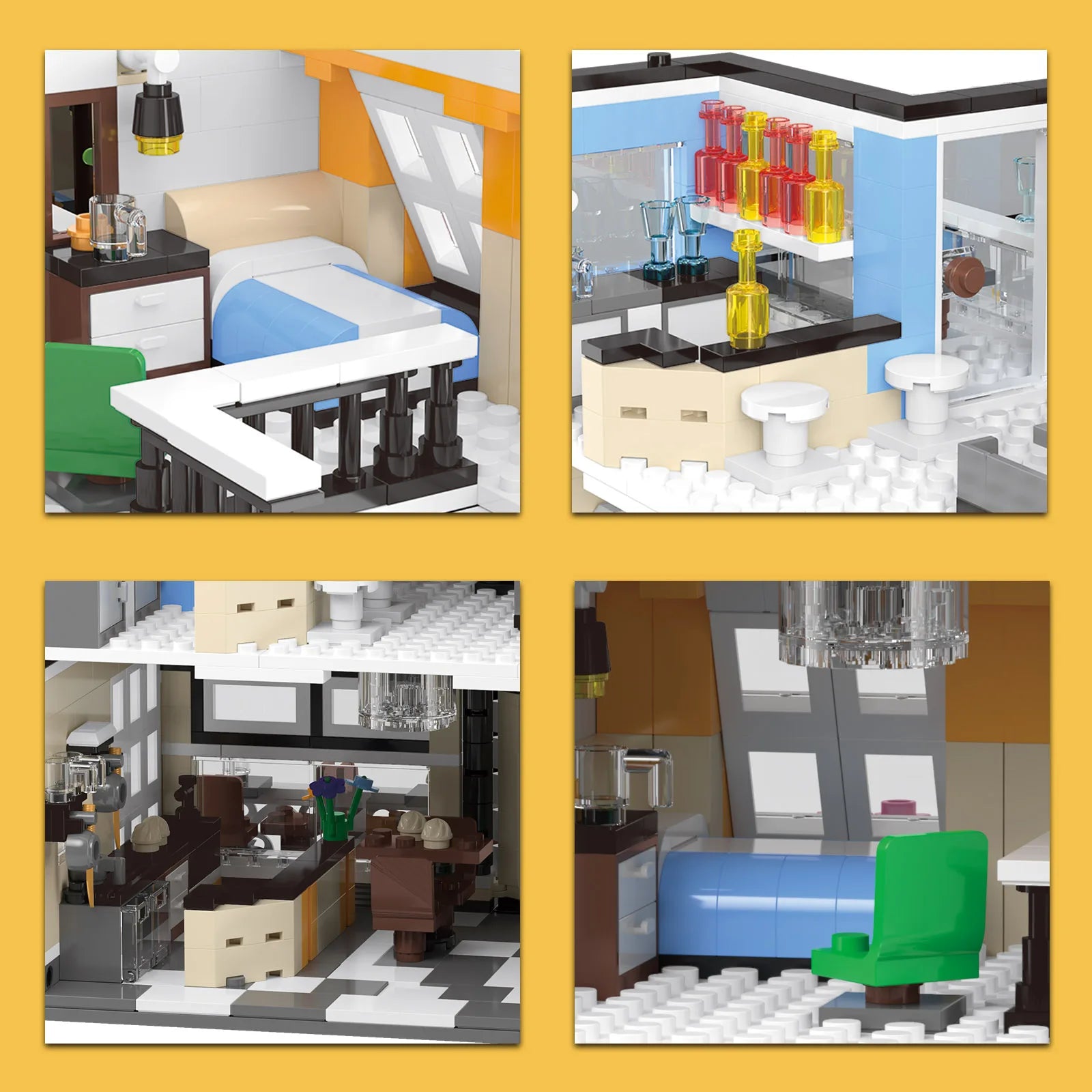 City Garden Hotel - Buildable House Set