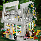 Mini Buildable Dollhouse - Floral Style