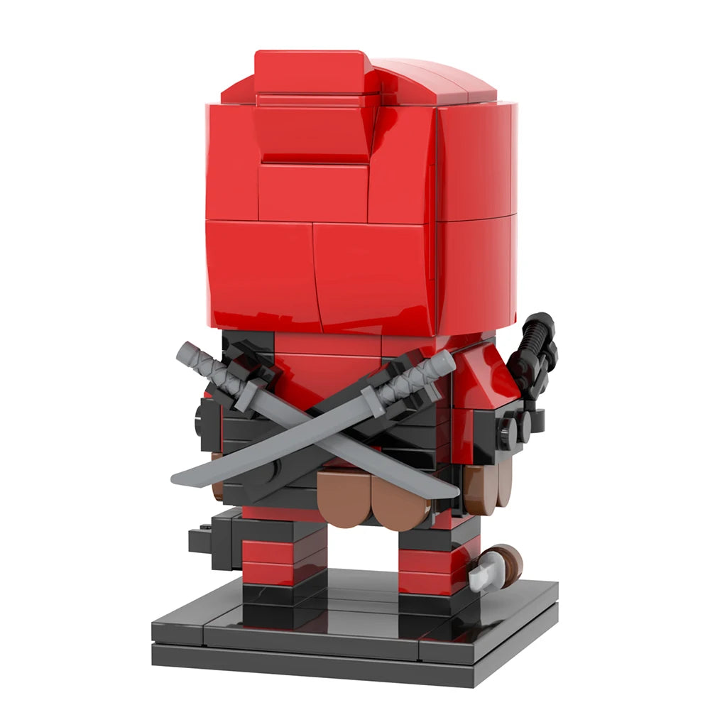 Figura Deadpool BrickHeadz Bricktopia