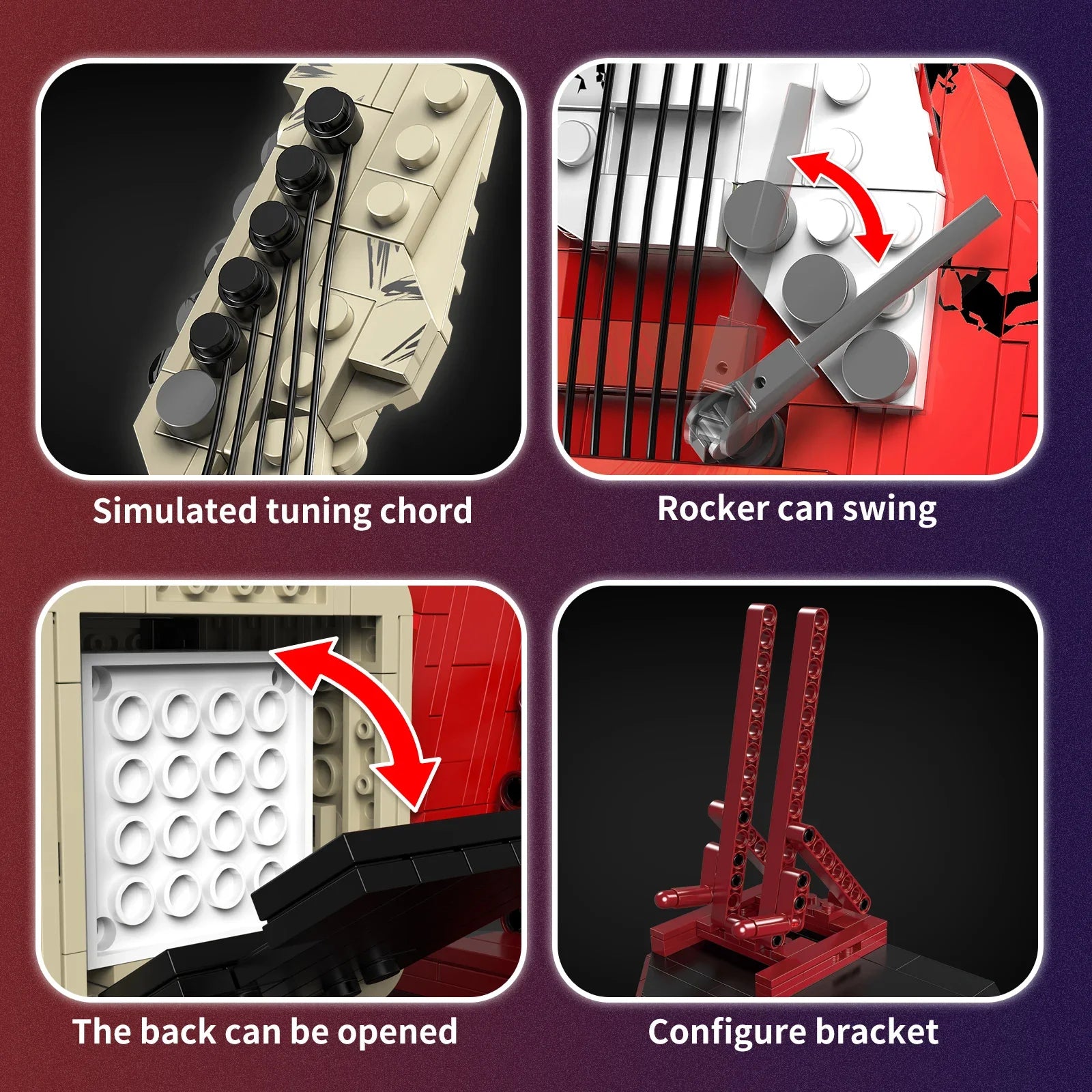 Set de amplificador y Guitarra