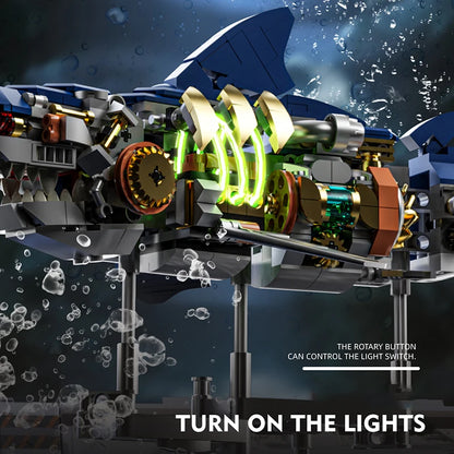 Mechanical Shark Skeleton