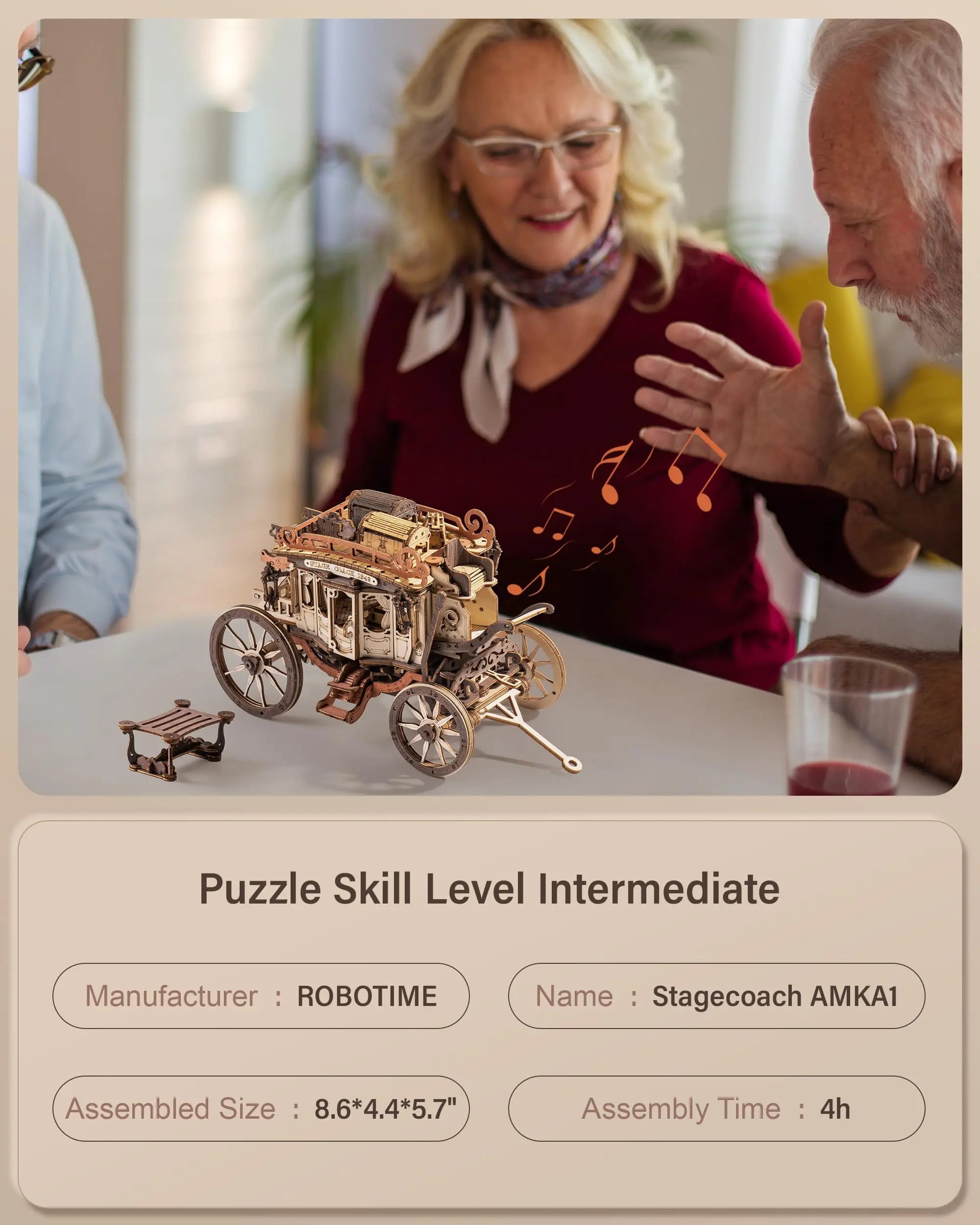 3D Mechanical Musical Carriage
