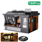 Classic Starbucks-style coffee shop