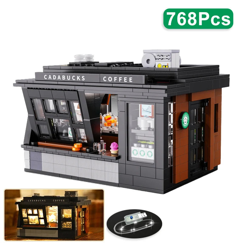 Classic Starbucks-style coffee shop