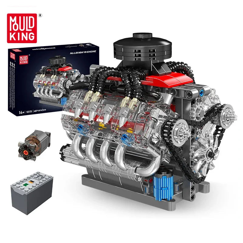 Mould King - Motor V8 LSX454