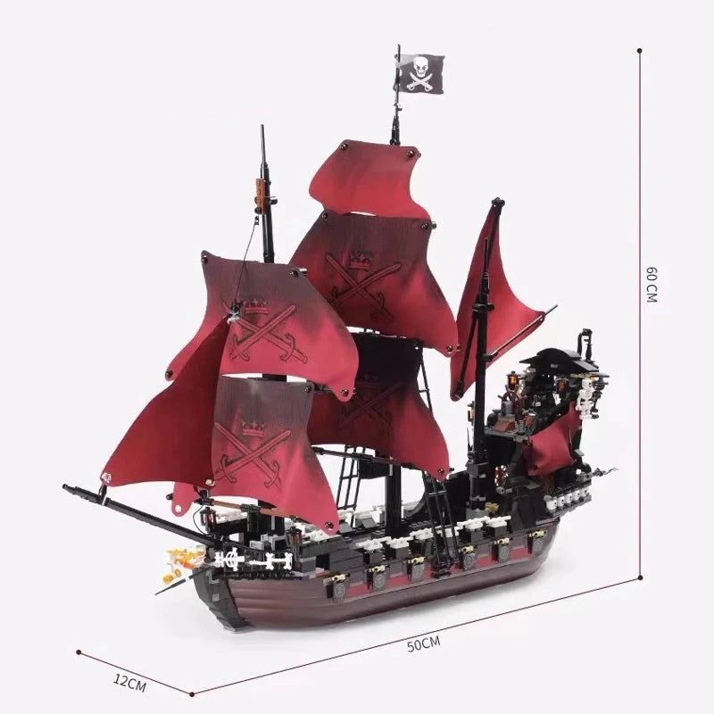 Barco Pirata Venganza de la Reina Ana - Piratas del Caribe