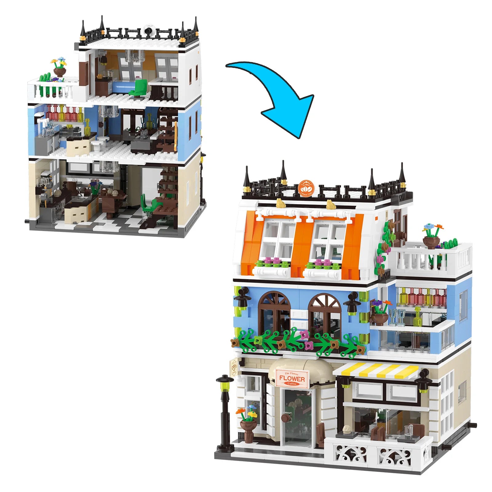 City Garden Hotel - Buildable House Set