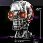 Modelo de Cráneo estilo Terminator