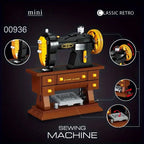 Máquina de coser retro vintage