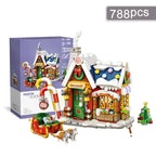 Mini Casita Navideña del Polo Norte