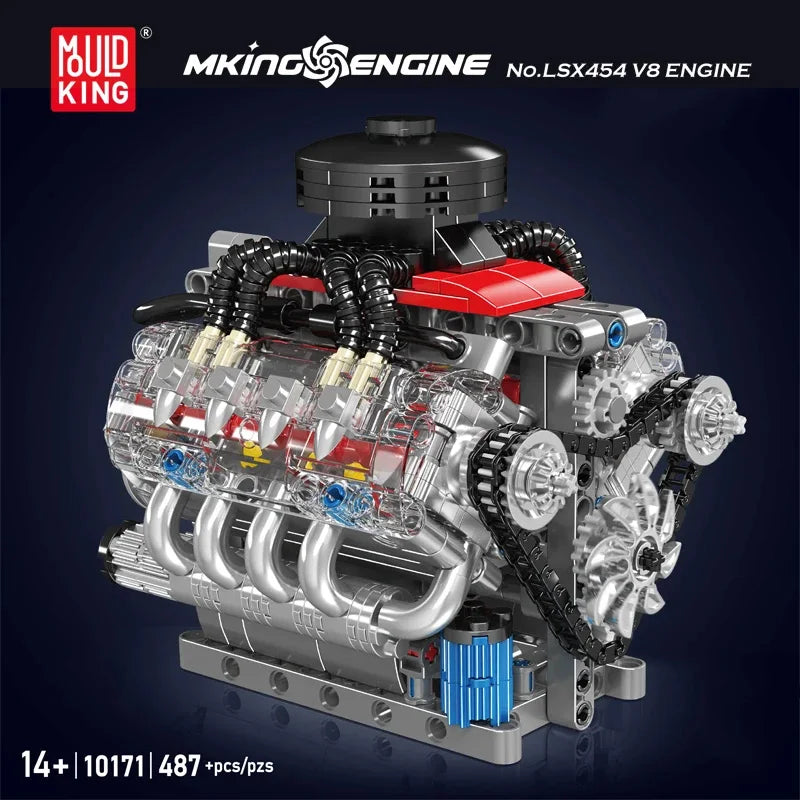 Mould King - Motor V8 LSX454