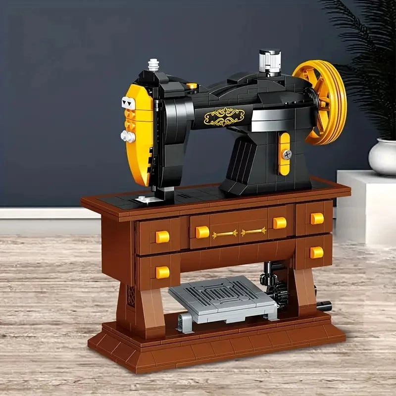Vintage retro sewing machine