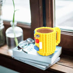 Customizable Block Style Coffee Mug