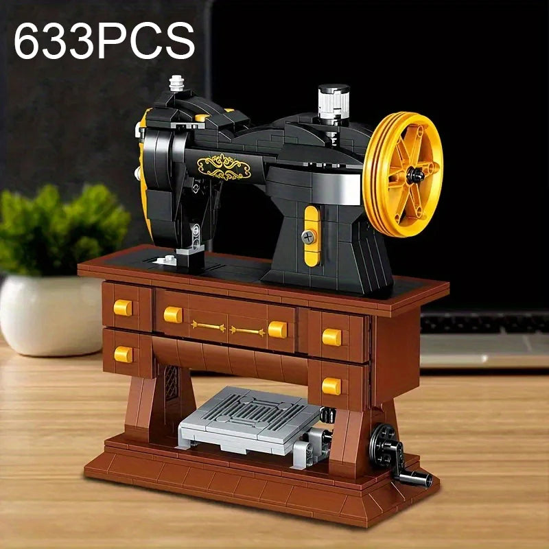 Vintage retro sewing machine